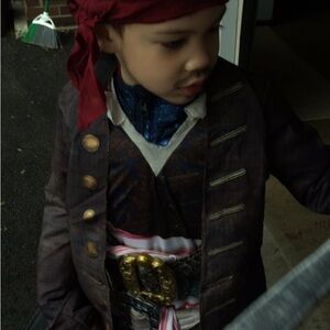 Disney Jack sparrow costume size 6